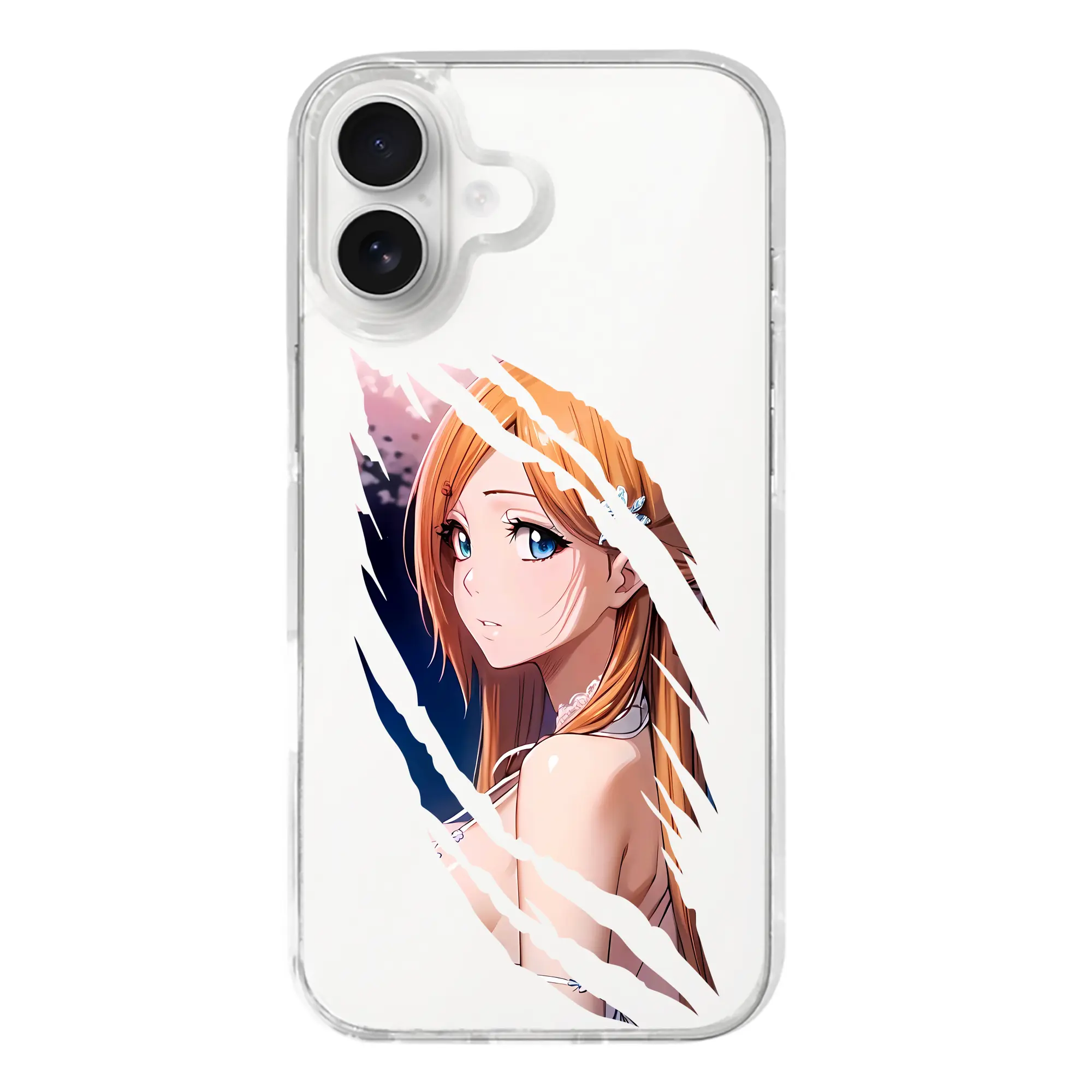 ブリーチ グッズ 井上 織姫 - iPhone 17シリーズ 透明スマホケース – 薄型・耐衝撃・精密フィット保護カバー